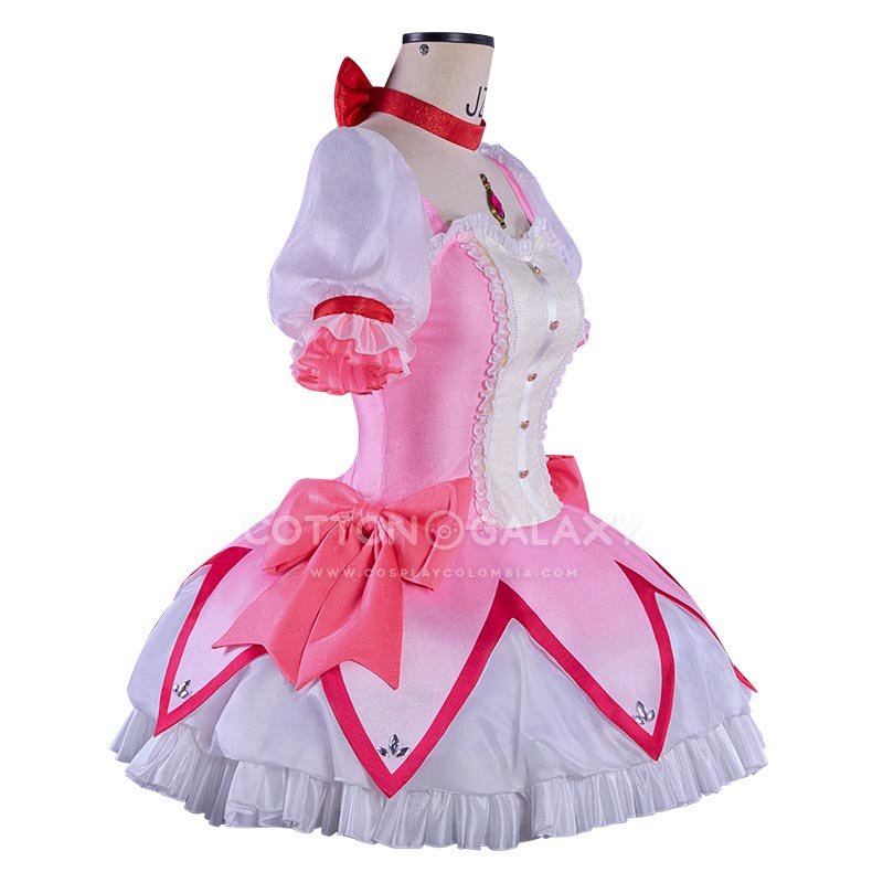 Madoka Magica Kaname Madoka Traje Cosplay - Imagen 3