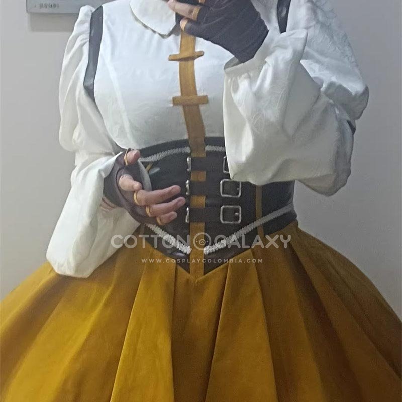 Madoka Magica Mami Tomoe Traje Cosplay - Imagen 6