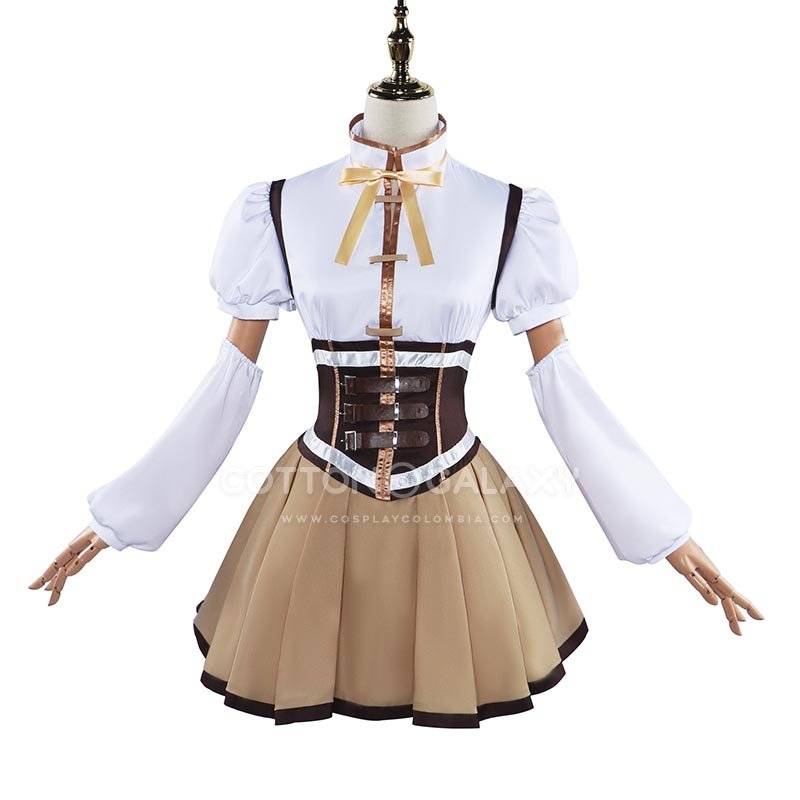Madoka Magica Mami Tomoe Traje Cosplay - Imagen 8